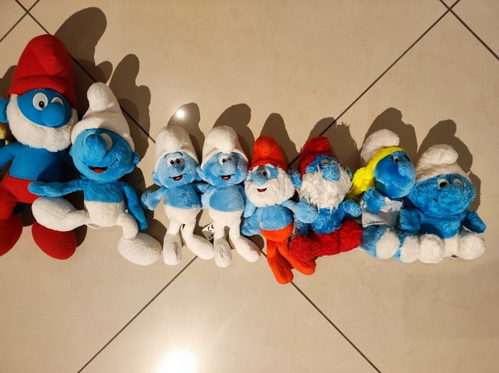 Lot 9 schtroumpf smurfs - photo numéro 3