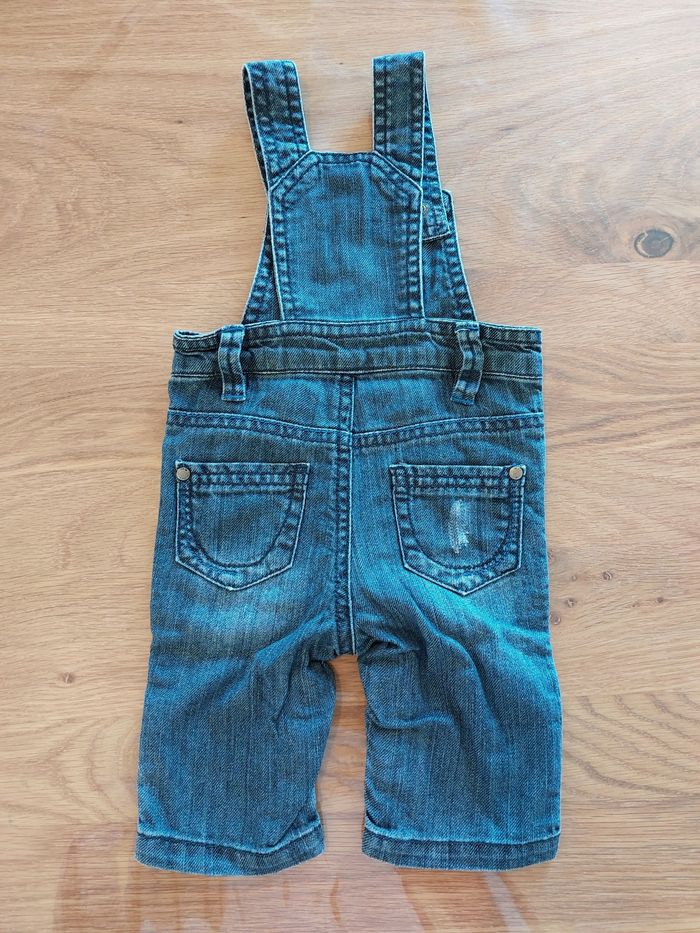 Ensemble salopette et t-shirt manches longues 3 mois - photo numéro 3