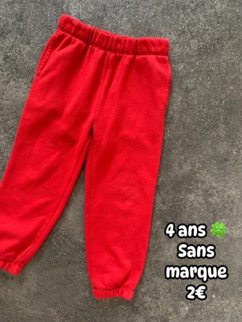 Pantalon 🍀 4 ans 🍀 Sans marque
