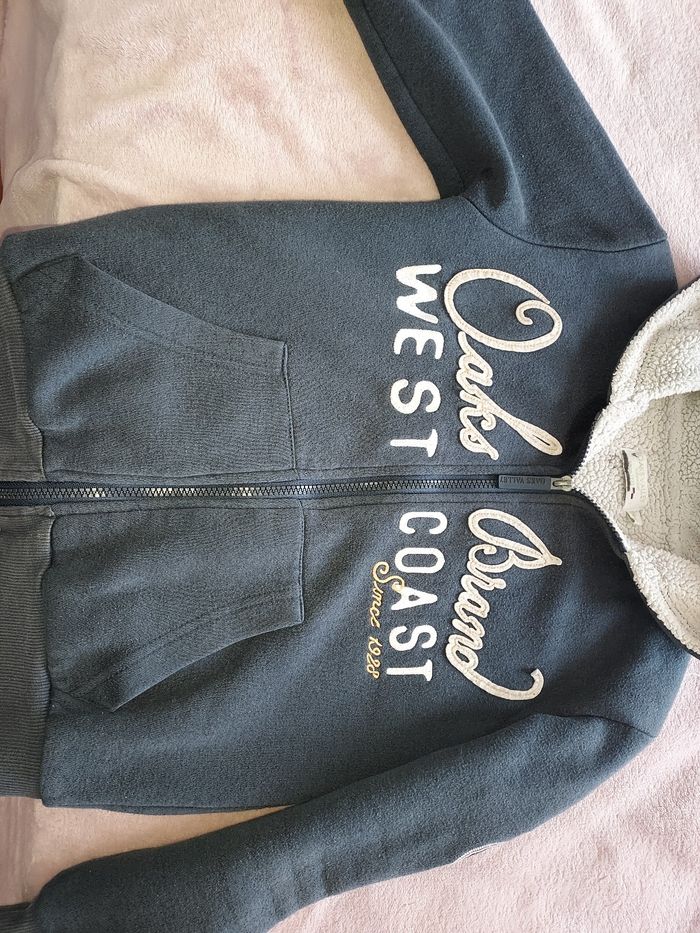 Sweat zippé à capuche - photo numéro 2