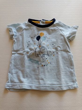 Tee shirt manches courtes 3 mois