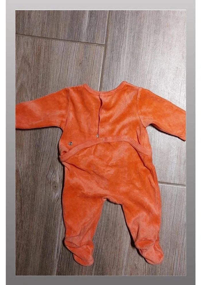 Pyjama baby Disney 0 mois minnie corail - photo numéro 2