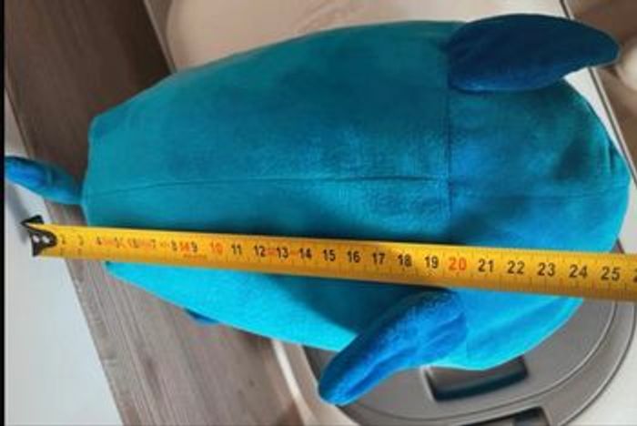 Grande Peluche Grodou chien bleu - photo numéro 5