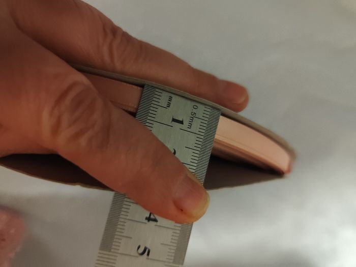 Ruban de satin saumon - photo numéro 4