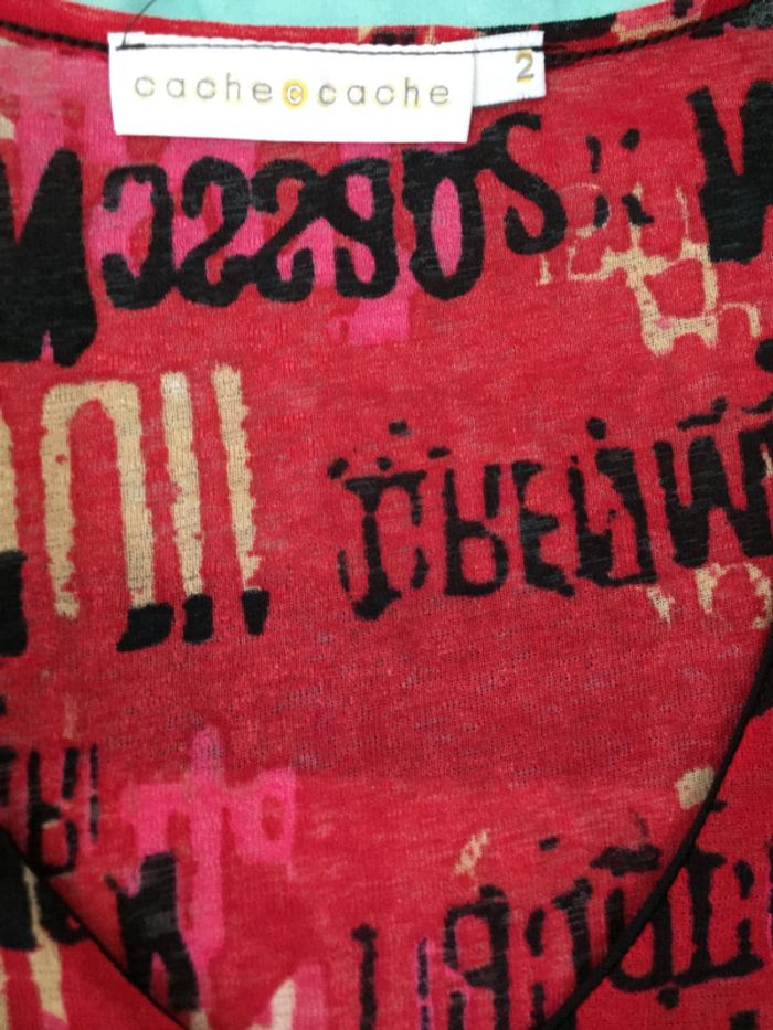 tee shirt rouge - photo numéro 2