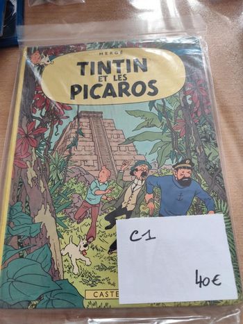 Tintin et les picaros c1