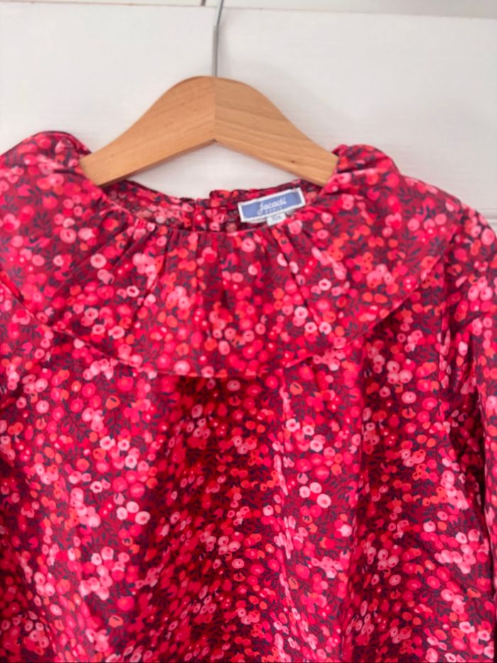 Blouse fille Jacadi 10 ans Liberty Wiltshire TBE - photo numéro 2