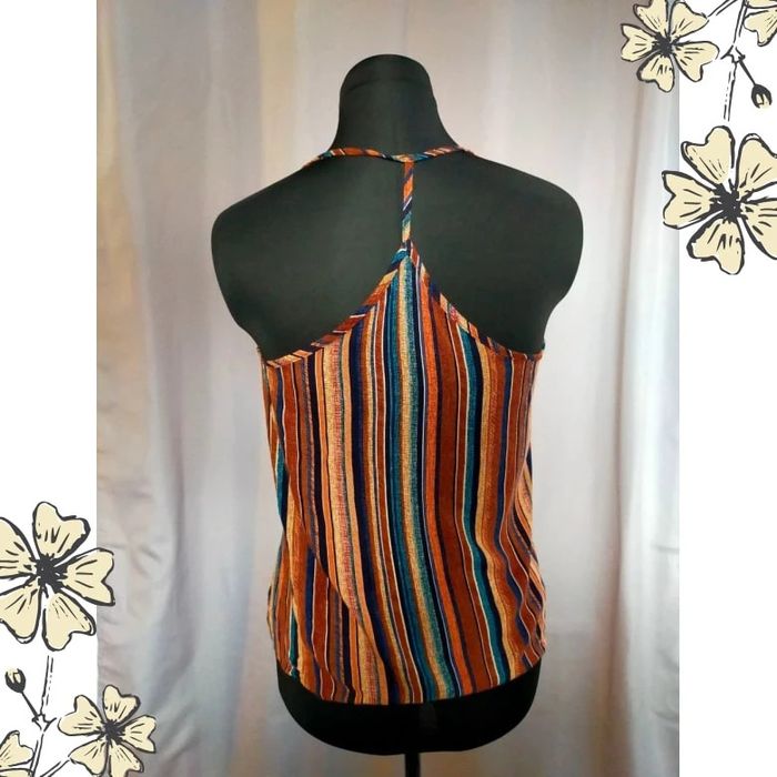 Débardeur à rayures multicolores – Shein – T. S (36 EU) - photo numéro 3