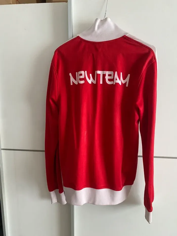 Veste vintage NewTeam rouge - S - photo numéro 3