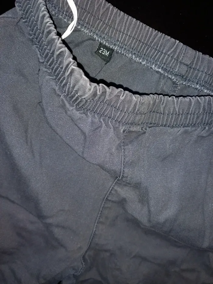 Pantalon garçon gris anthracite 24 mois - photo numéro 6