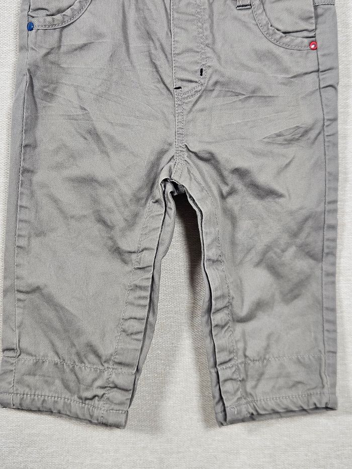 Salopette gris Obaïbi 9 mois 71 cm - photo numéro 4