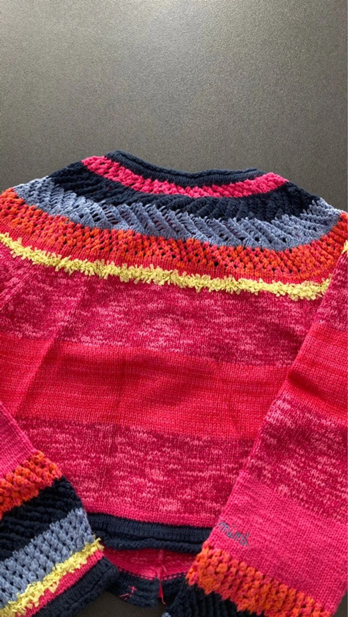 Catimini gilet haut vêtement fille enfant 6 ans - photo numéro 4