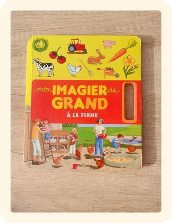 Mon imagier de grand à la ferme Père Castor