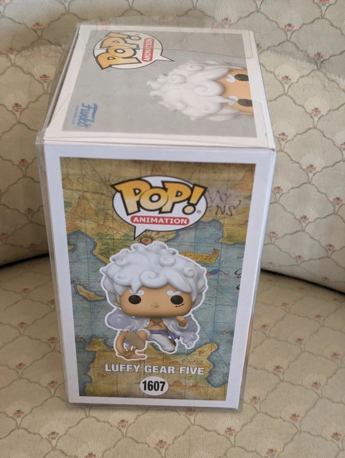 Funko Pop! Animation Luffy Gear Five Glow Chase One Piece sous Sleeve - photo numéro 4