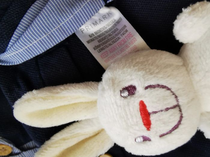 Haut habillé 👣 avec col, primark, 6/9 mois, 74cm - photo numéro 10