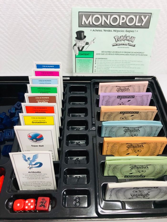 Monopoly Pokemon édition de Kanto - photo numéro 4