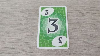 Carte numéro n°3 pièce détachée Skyjo jeu de société #E15