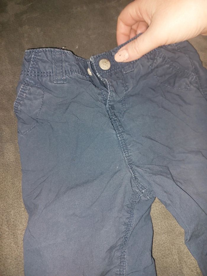 Pantalon léger marine - photo numéro 2