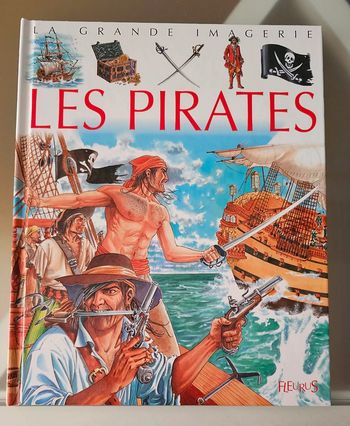 Livre pirates Fleurus