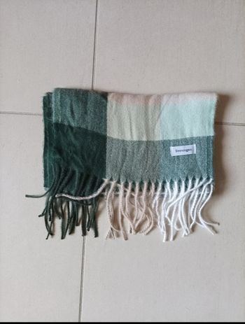 🔥 Écharpe NEUVE tons verts et beiges - Linvosges 🔥
