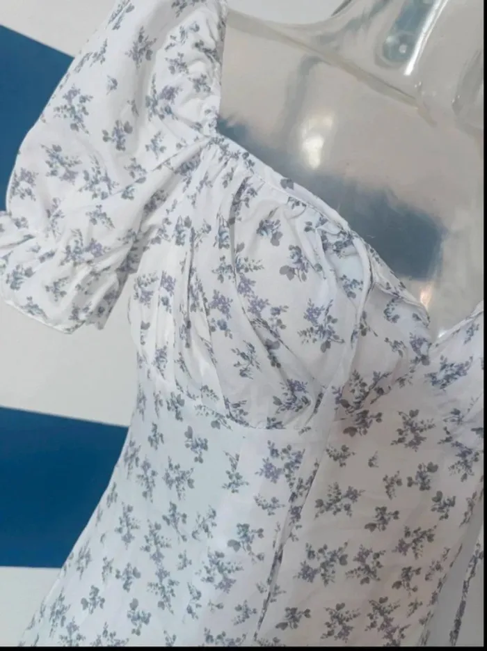Robe courte fleuri neuve Shein femme taille S (36) - photo numéro 2