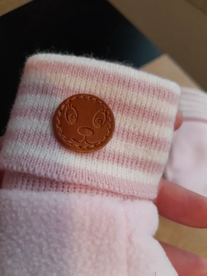 Gant 18-24mois rose fille - photo numéro 2