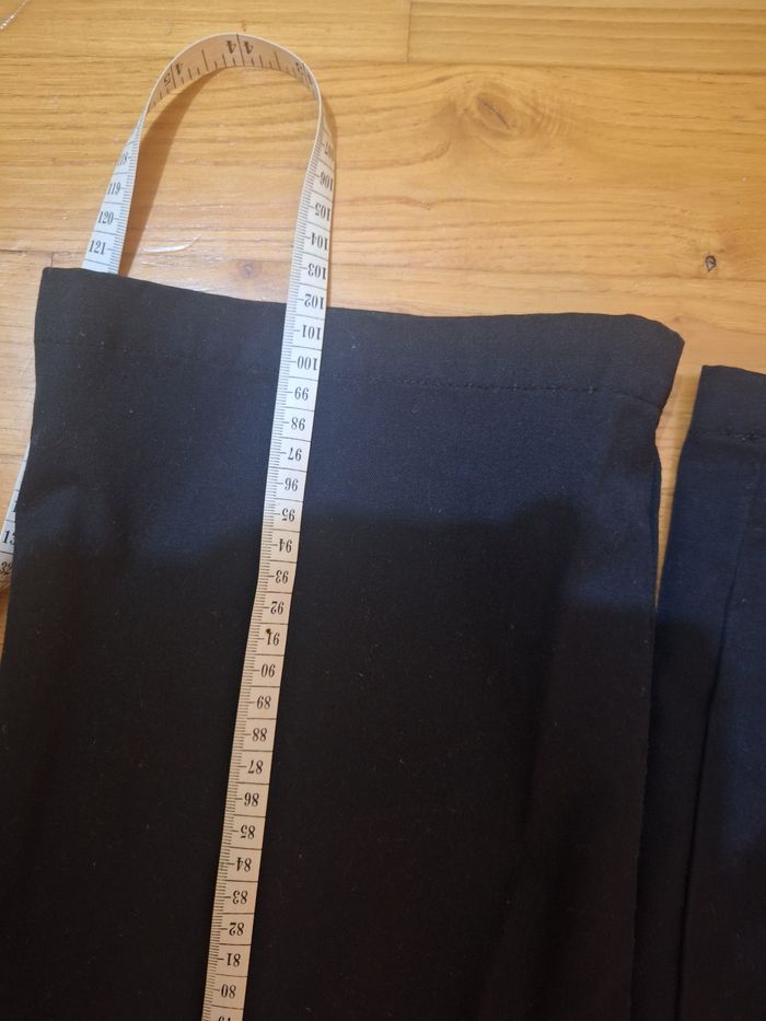 Lot 4 pantalons jambes larges jeans taille 38 - photo numéro 4