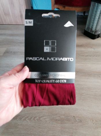 Collants bordeaux