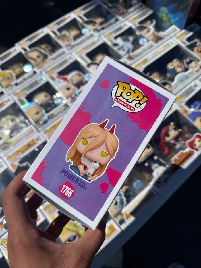 Funko Pop Power with Meowy 1766 - Chainsaw Man - photo numéro 2
