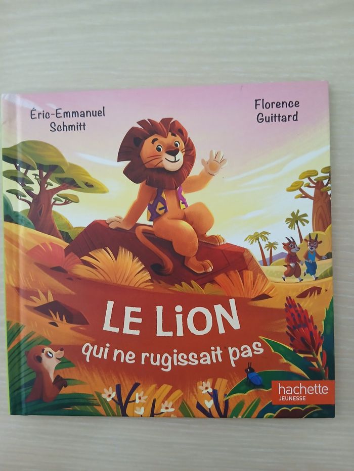Livre pour enfant d histoire le lion qui ne rugissait pas - photo numéro 5