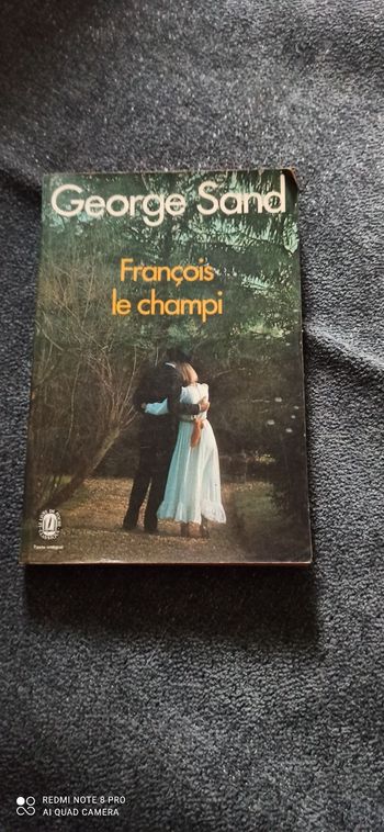 Livre Francois le champi