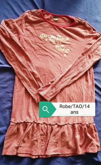 Robe ML tape a l oeil 14 ans