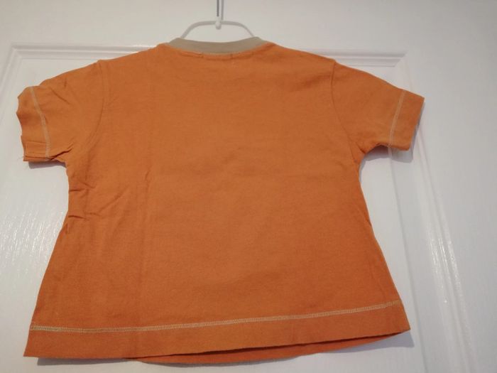 Tee-shirt orange 3 ans - photo numéro 3