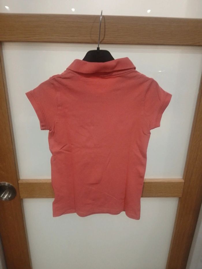T-shirt manches courtes Polo Fille 10 ans - photo numéro 3