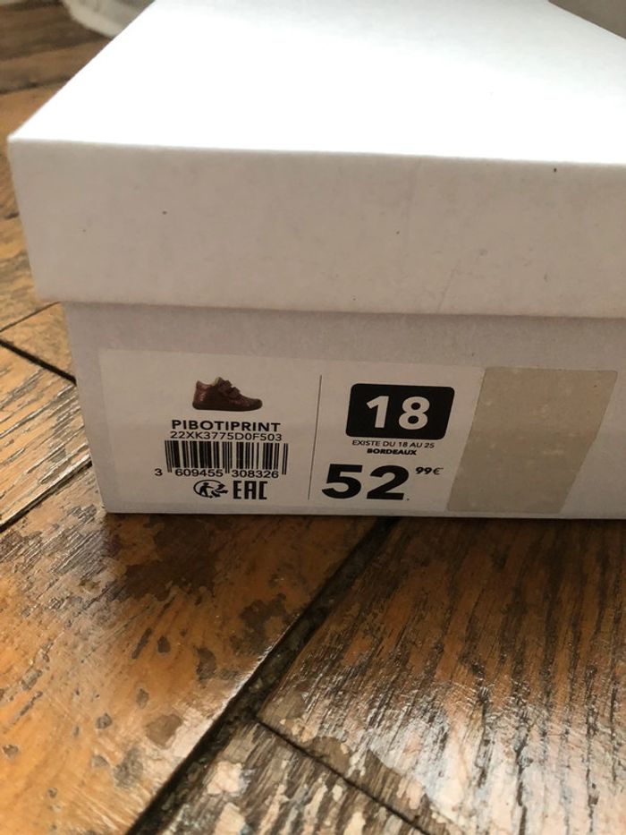 Bottillons premier pas DPAM taille 18 - photo numéro 8