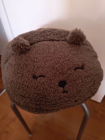 Chaussons hiver tête d ours