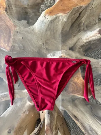Bas de maillot de bain Banana Moon bordeaux rouge