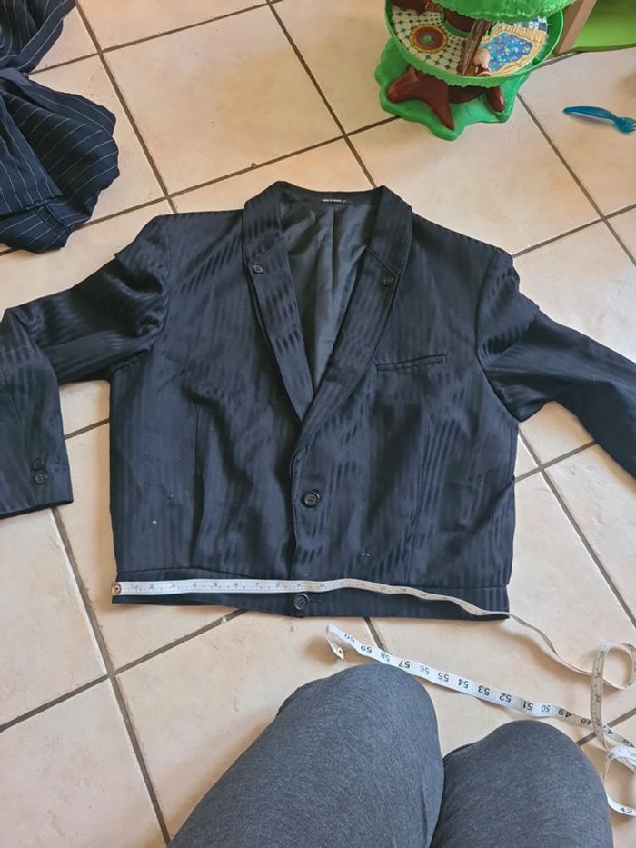 Veste habillée noire/marine foncé 42 - photo numéro 5