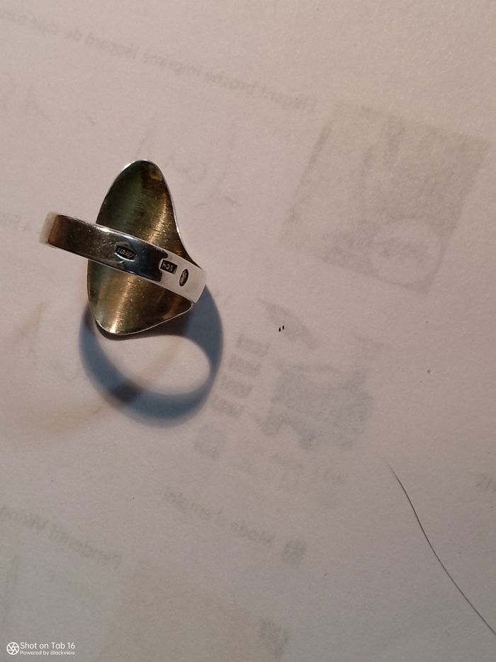 Bague manchette chic en argent avec trois poissons - photo numéro 3