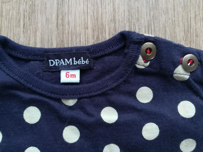 Tee shirt DPAM 6 mois - photo numéro 2