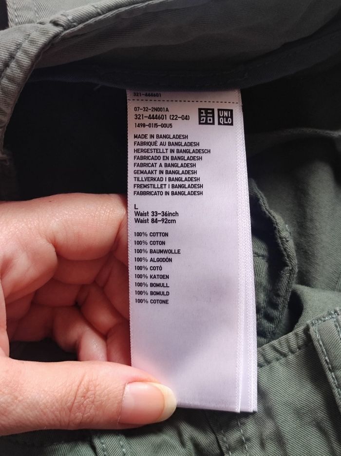 Short chino kaki taille L - photo numéro 5