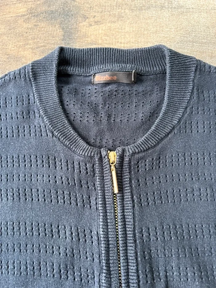 Pull zippé col rond bizzbee - photo numéro 3