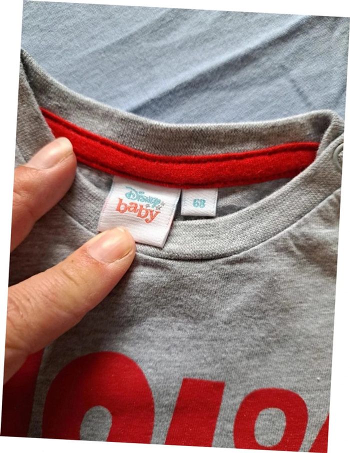 T-shirt Disney 101 Dalmatiens 68 cm neuf - photo numéro 2