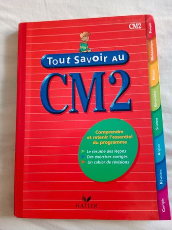 tout savoir au CM2