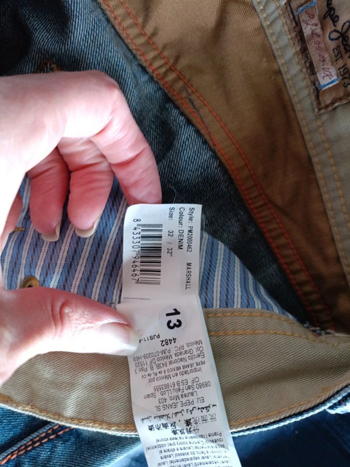 Jean Pepe jeans (32/32) taille 42 neuf - photo numéro 6