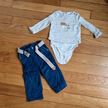 Ensemble vêtements garçon 18 mois - Sergent Major