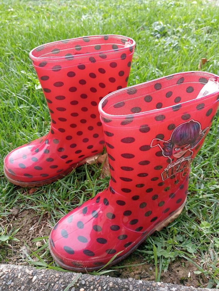 Bottes de pluie lumières Miraculous