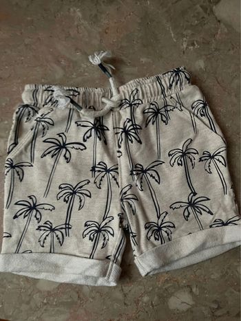 Short jersey molleton 12mois