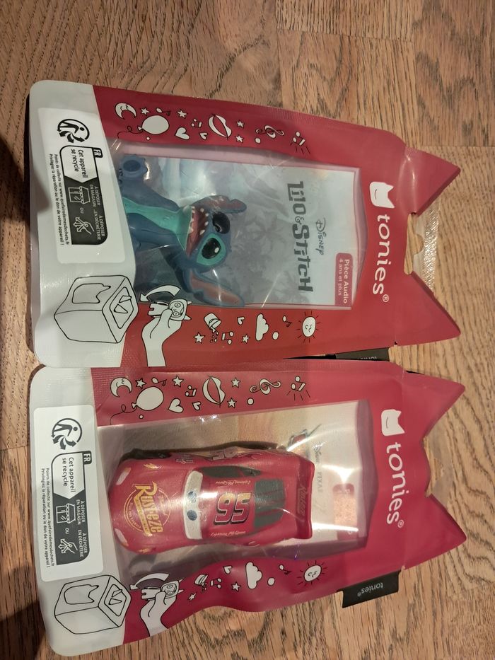 Lot de 2 tonies neuf en français