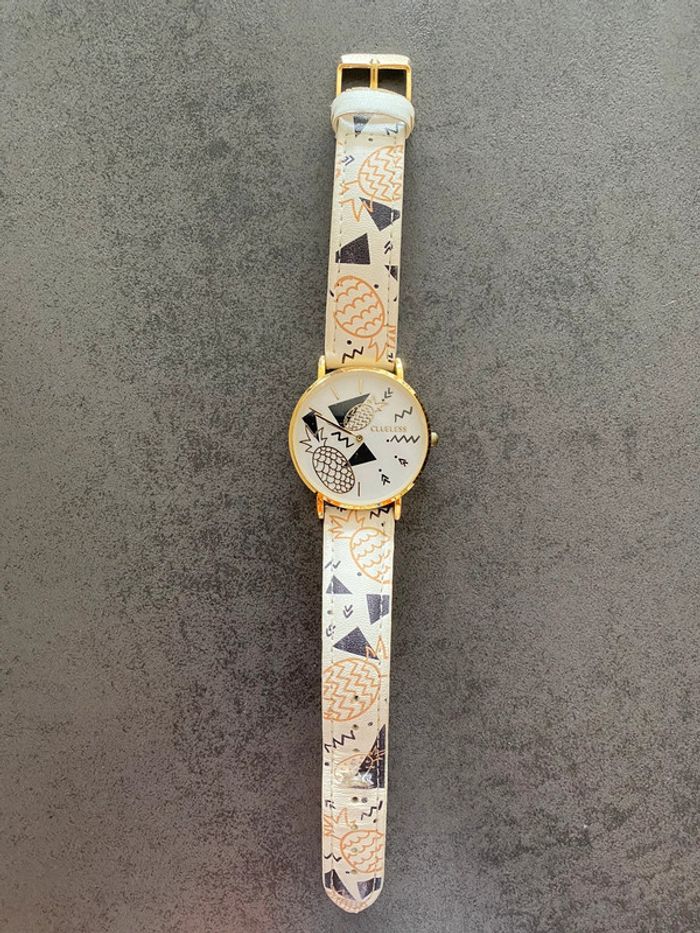 Montre motifs ananas Clueless 36 mm BCL10031-059 - photo numéro 2